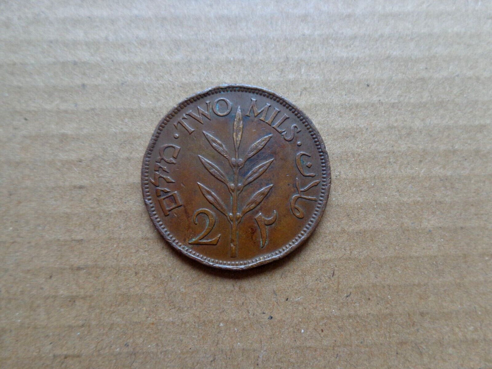 Palestine coin 2 Mils 1946 (a)