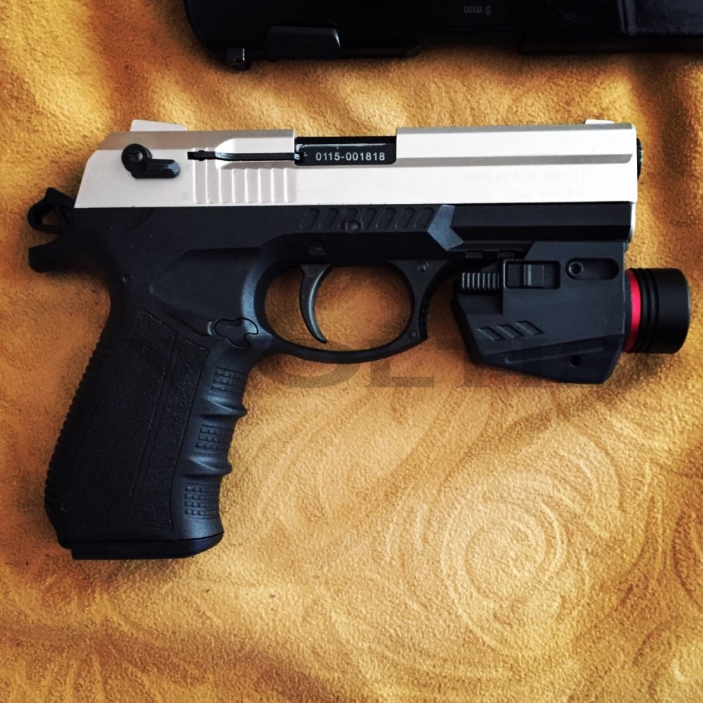 Compact Pistol Light Tactical White Light & Red Laser Combo