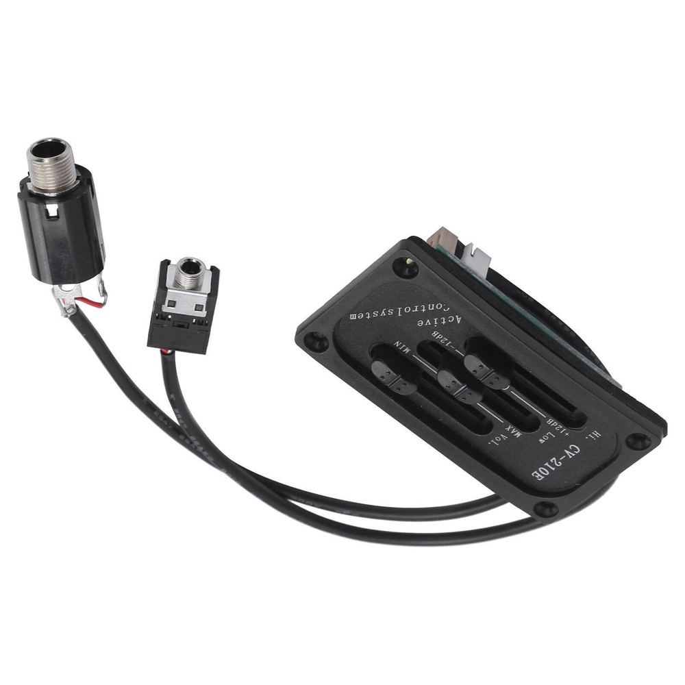 Violin Pickup Adjustable Silent EQ Equalizer Accessory Set Kit for Electric