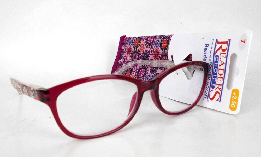EYEGLASSES READERS CHOICE GWEENIE +2.50