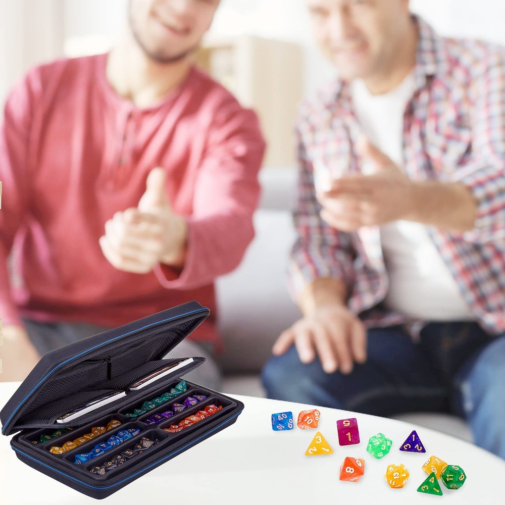 Dice Case Dnd Dice Box Dice Storage Case Dice Organizer Holder With Handle