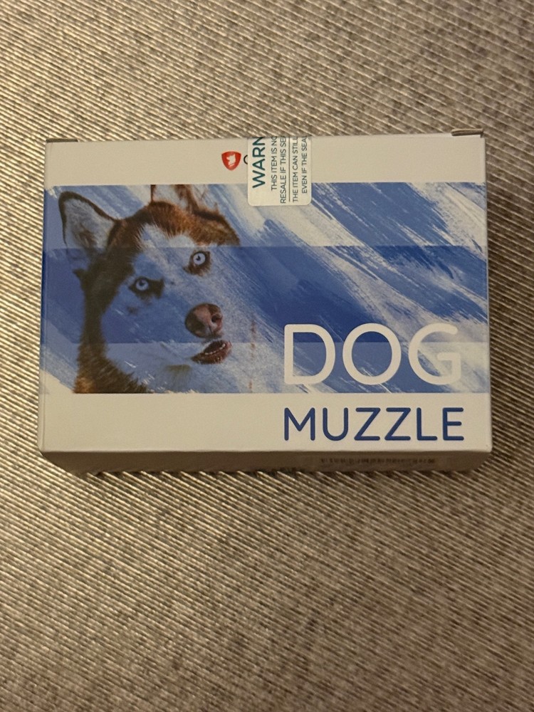 Good Boy Blue Gentle Dog Muzzle Guard Size Medium