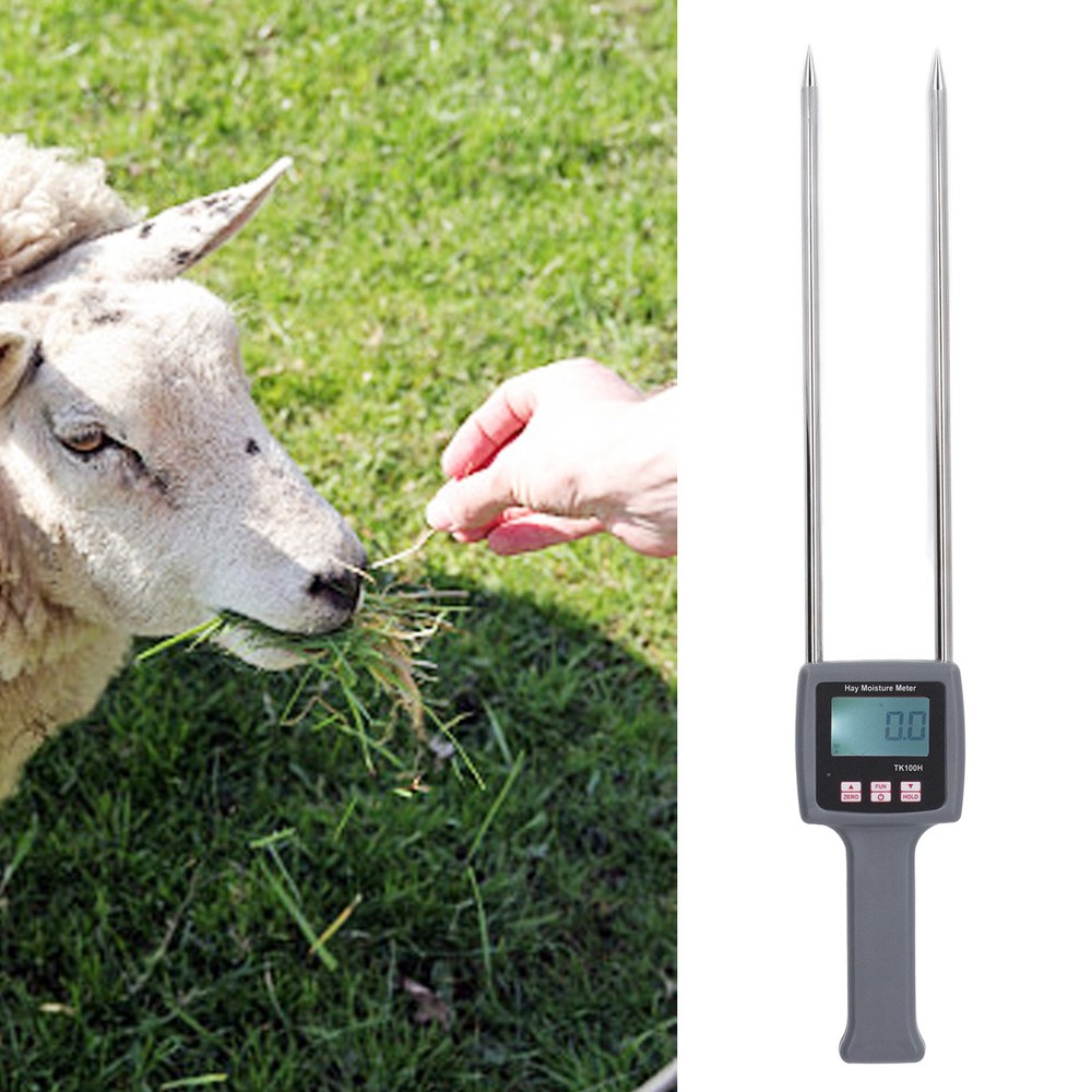 Moisture Meter ABS Housing Digital Display Handheld Moisture Tester New