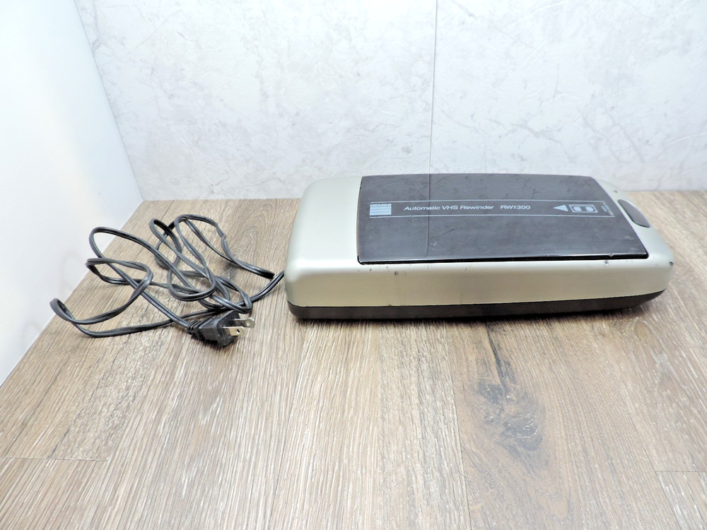 Gemini Automatic VHS Rewinder RW1300 Tested Works