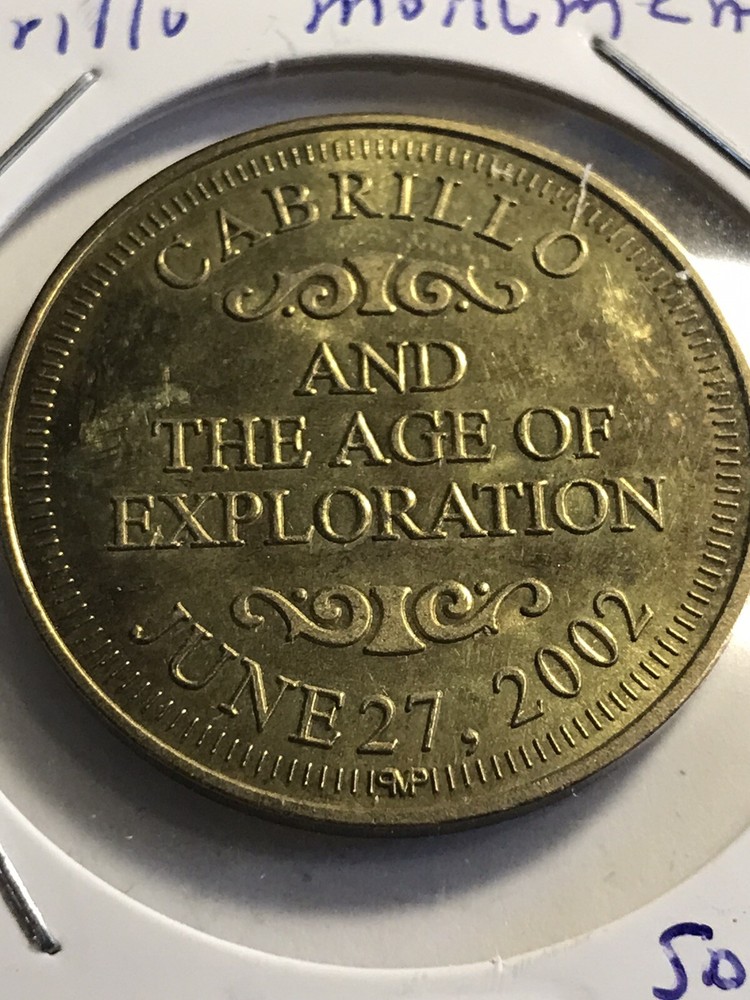 2002-TOKEN-MEDAL-CARRILLO NATIONAL MONUMENT-