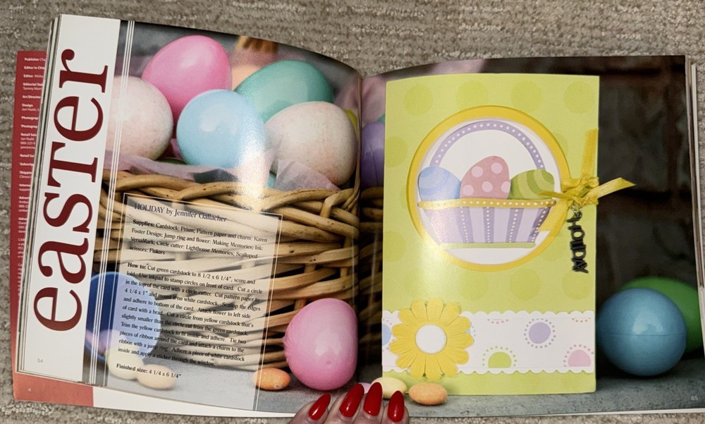 Spring Cards Idea Book