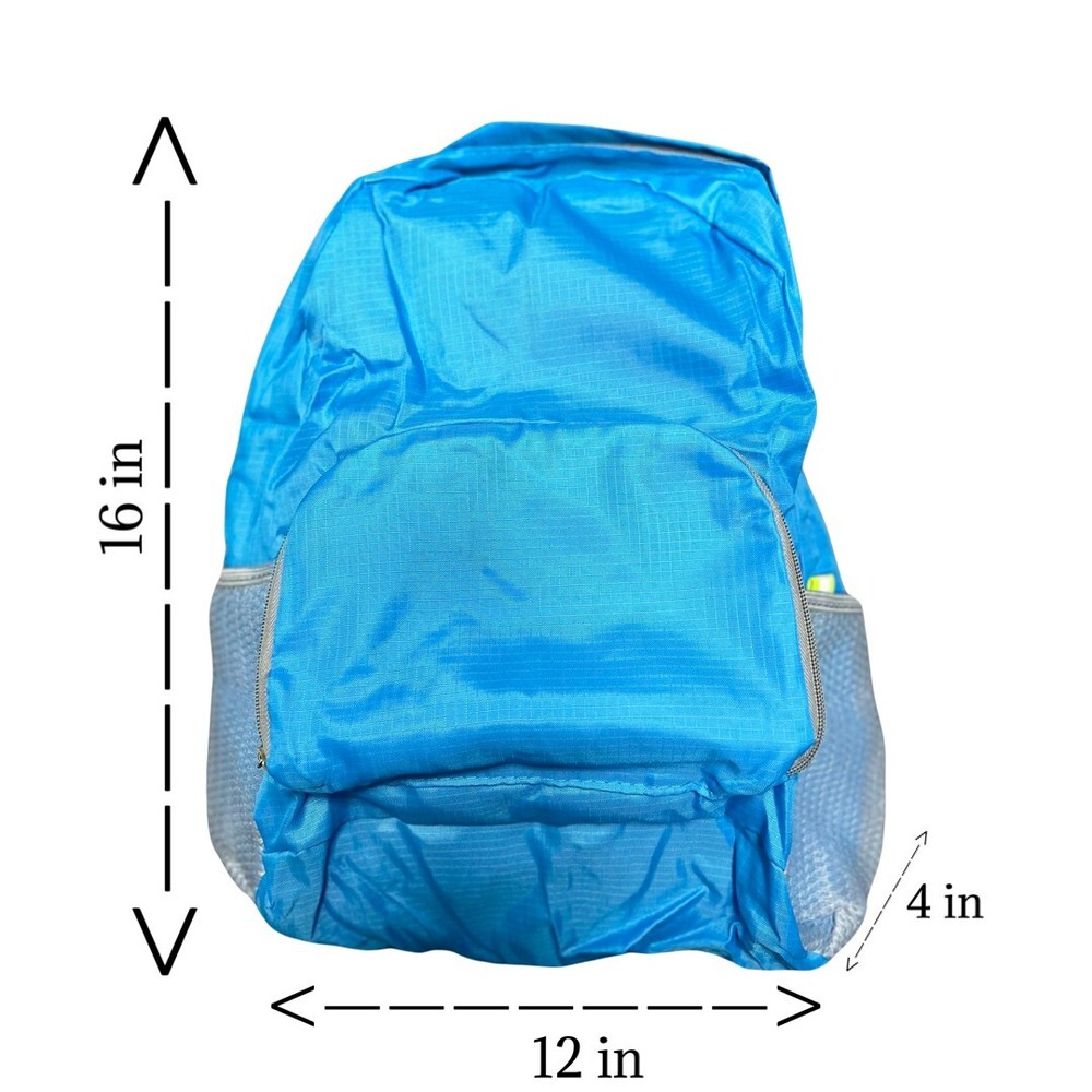 Bundle of 2 Lightweight Packable Travel Backpack Daypack Foldable FREE SHIPPING