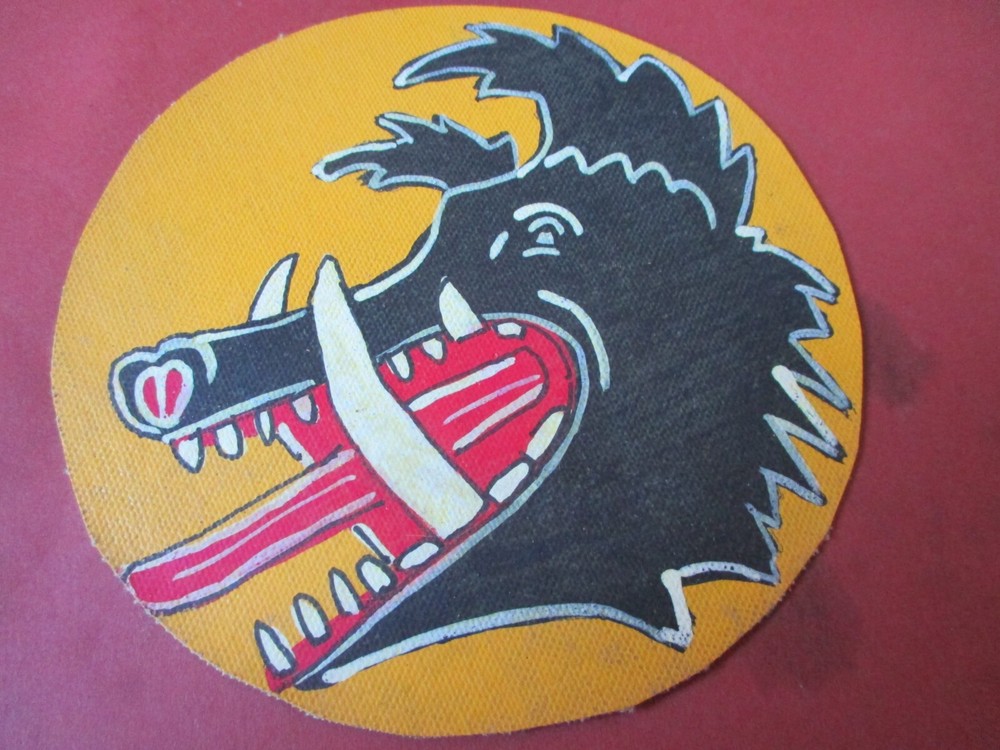 WWII LUFTWAFFE FIGHTER JG 300 BOARS   FLIGHT JACKET PATCH