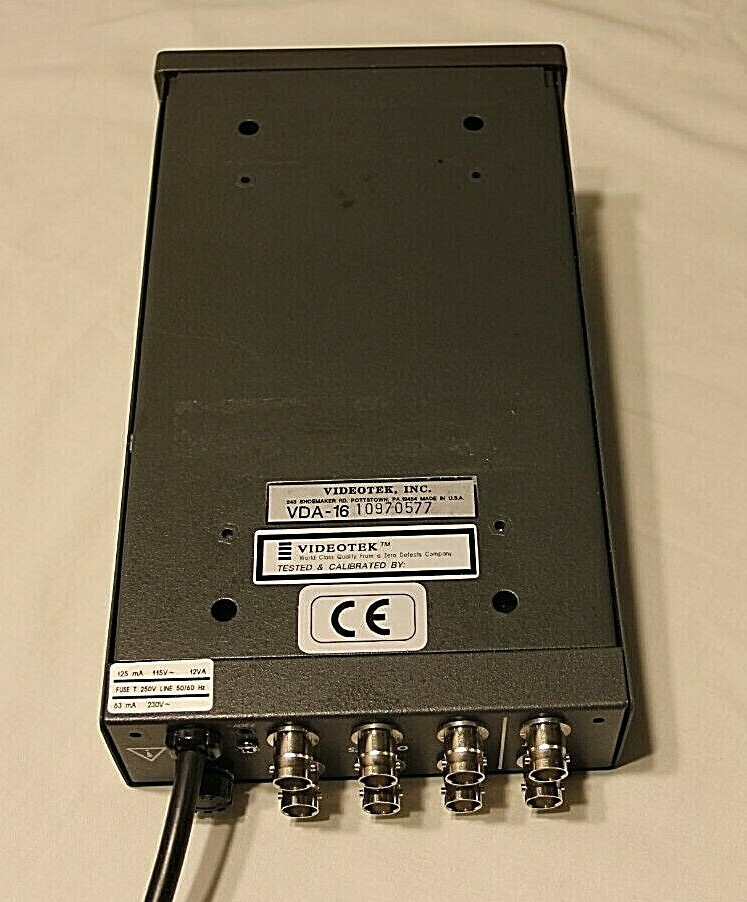 Videotek VDA-16 Video Distribution Amplifier