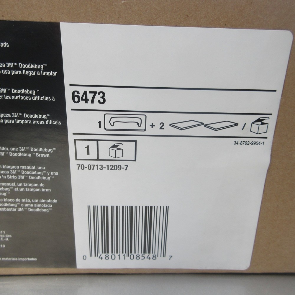 3M Doodlebug Handblock Pad Holder Kit 6473 with White & Brown Pad