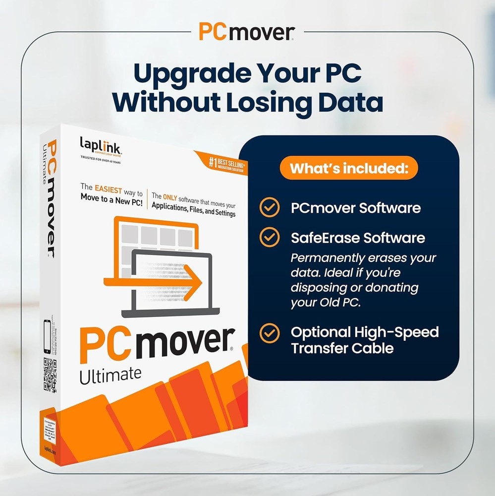 PCmover Ultimate 11 Migration Software Applications Files Settings