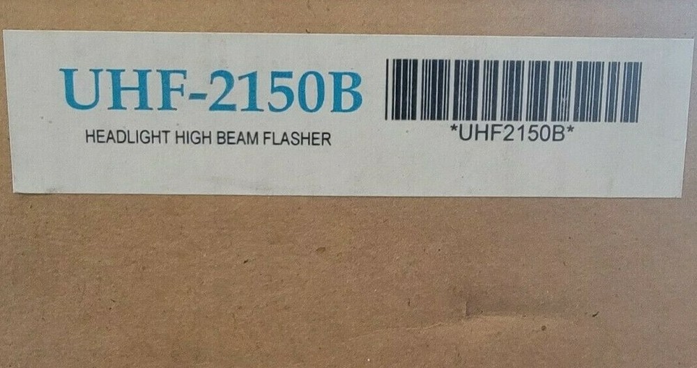 Whelen Impala Headlight Flasher UHF2150B New