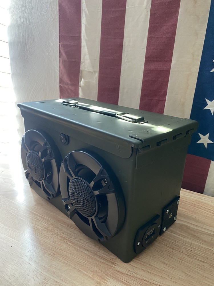Bluetooth Ammo Can Speaker