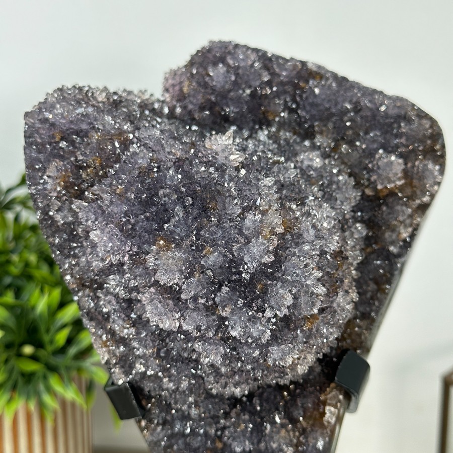 Natural Amethyst & Quartz Crystal Formation. MWS2135