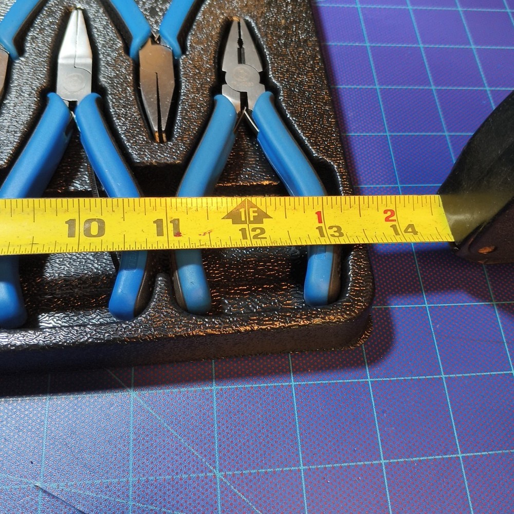 Cornwell Tools CPL311 10pc Precision Mini Pliers Set in CLASSIC BLUE