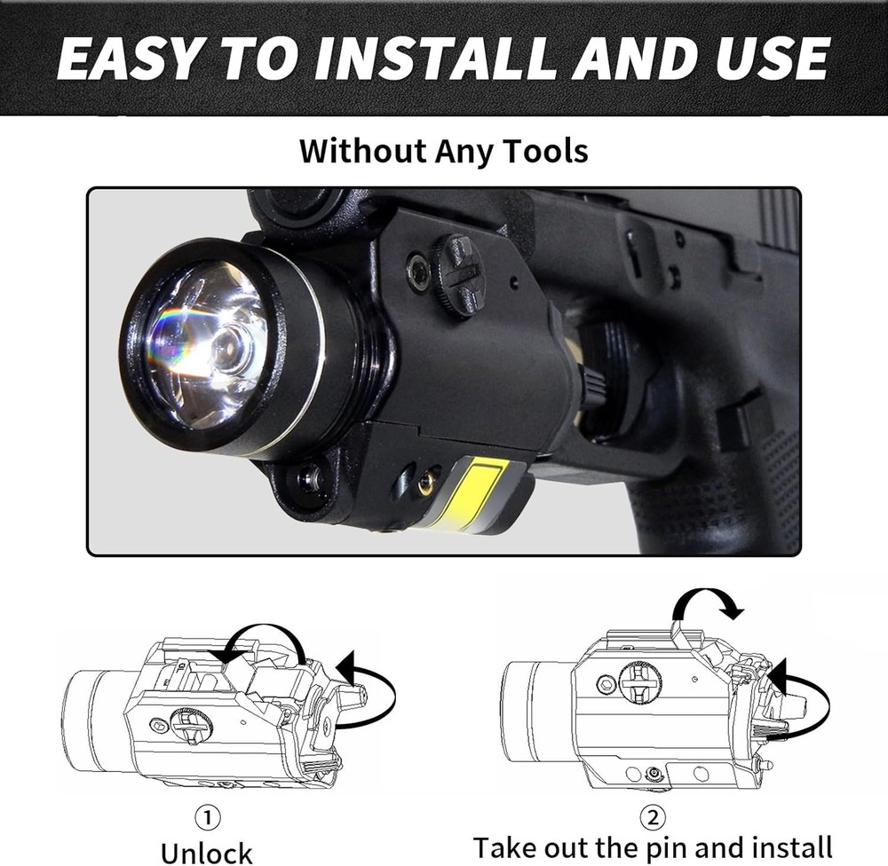 TLR1 Flashlight Pressure Switch Replacement, Compatible with Stream Light...
