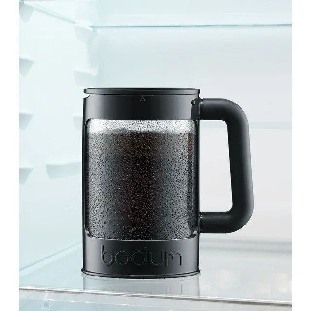 Bean Cold Brew Coffee Maker, 51 Ounce, Black