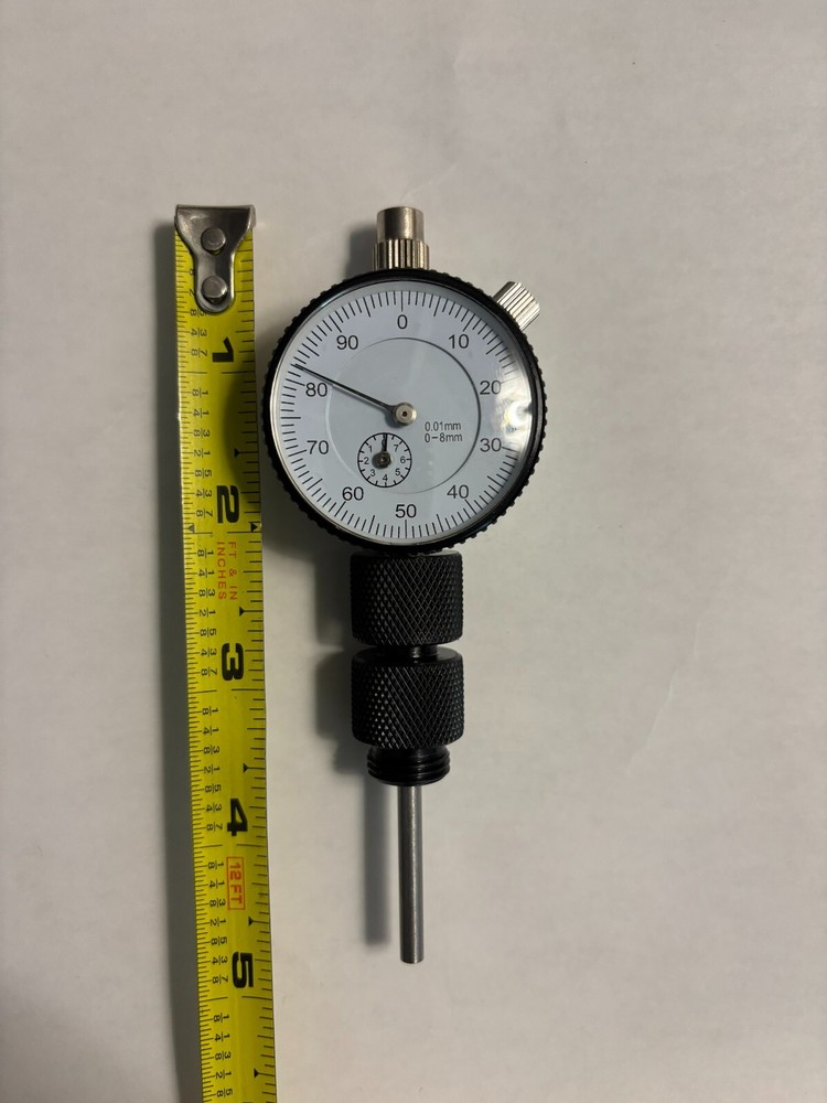 IGNITION TDC TIMING DIAL INDICATOR, 14mm SPARK PLUG, 2-CYCLE 2-STROKE ENGINE