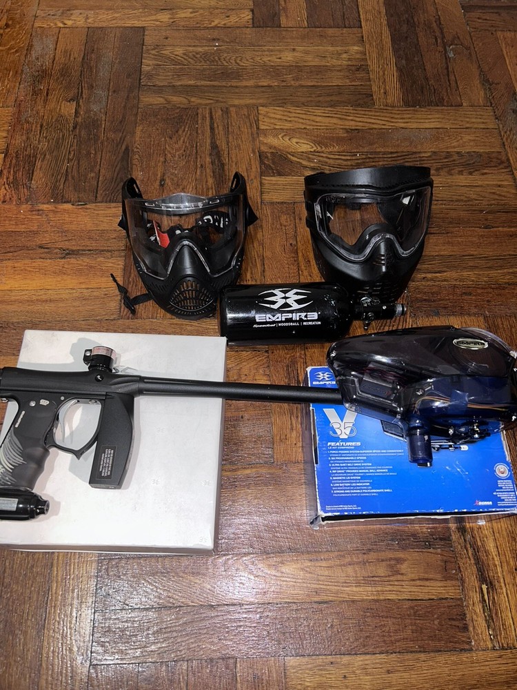 paintball equipment
