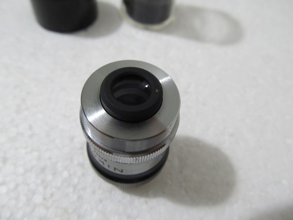 Nikon U20 0.33 Microscope Objective Japan 20.2mm OD Threads