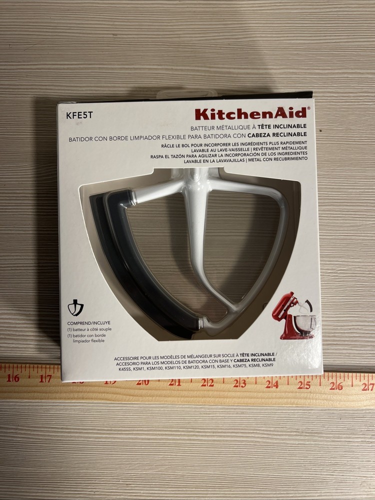 KitchenAid KFE5T Tilt-Head Flex Edge Beater