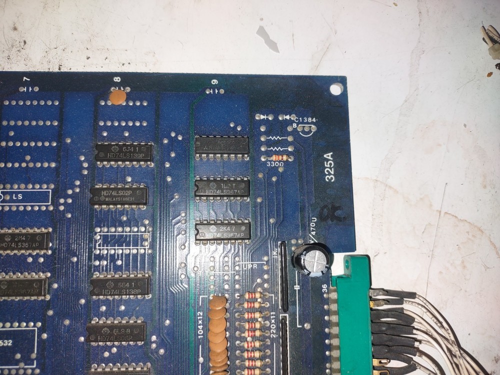 unknown arcade pcb with harness not jamma #5012