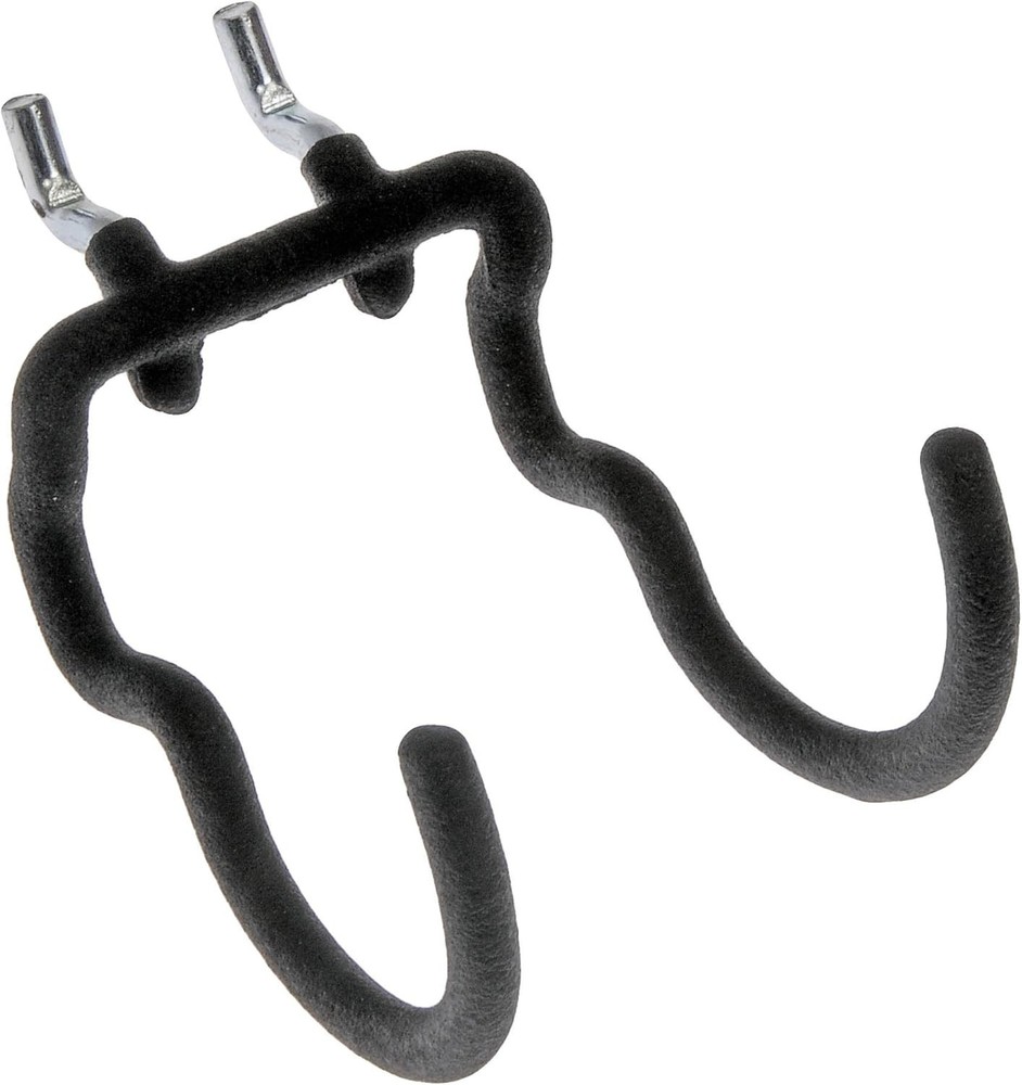 Versatile Double Utility Hook for Efficient Garage and Workspace Storage