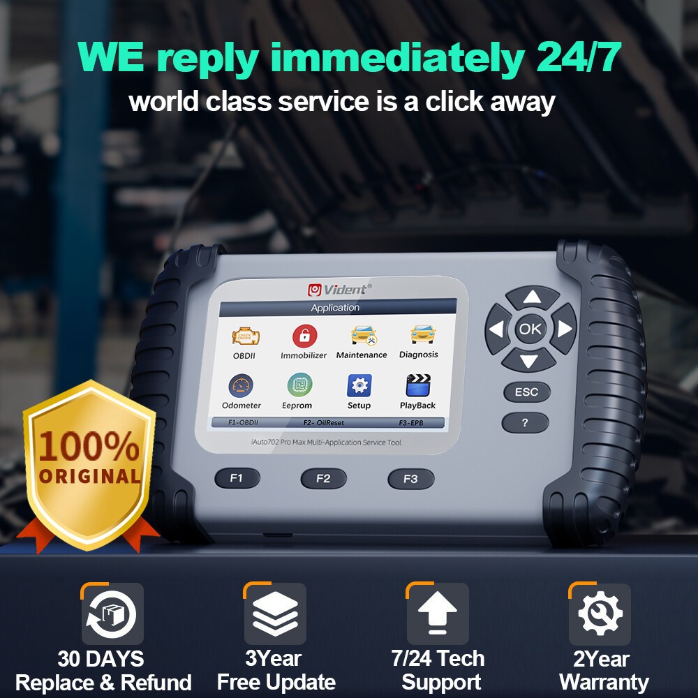 Vident 702Pro MAX Full System Diagnostic Key Programming 3 Years Free Upgrate