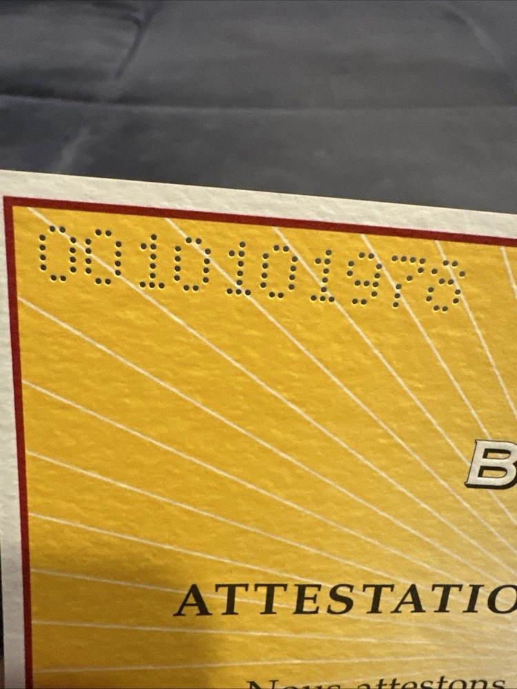 Genuine Breitling Chronometre Certificate #286405 🔥🔥🔥