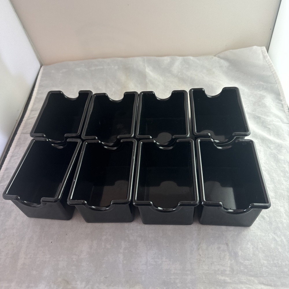 12-Piece Black Sugar Packet Holder