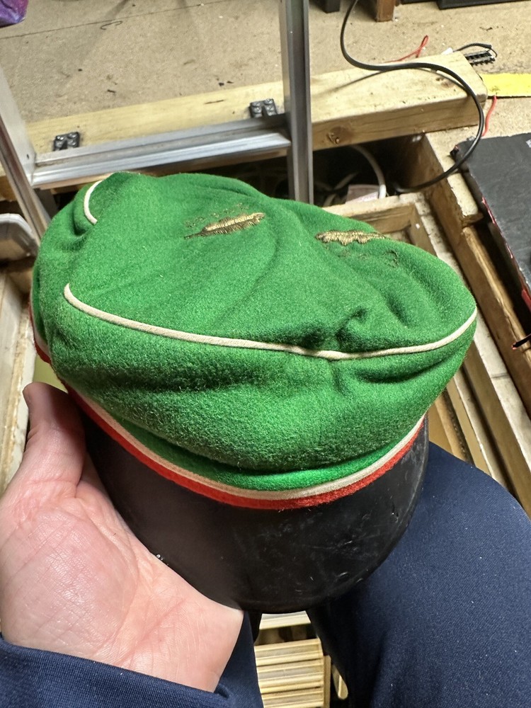 Vintage German Student Visor Cap 1900s