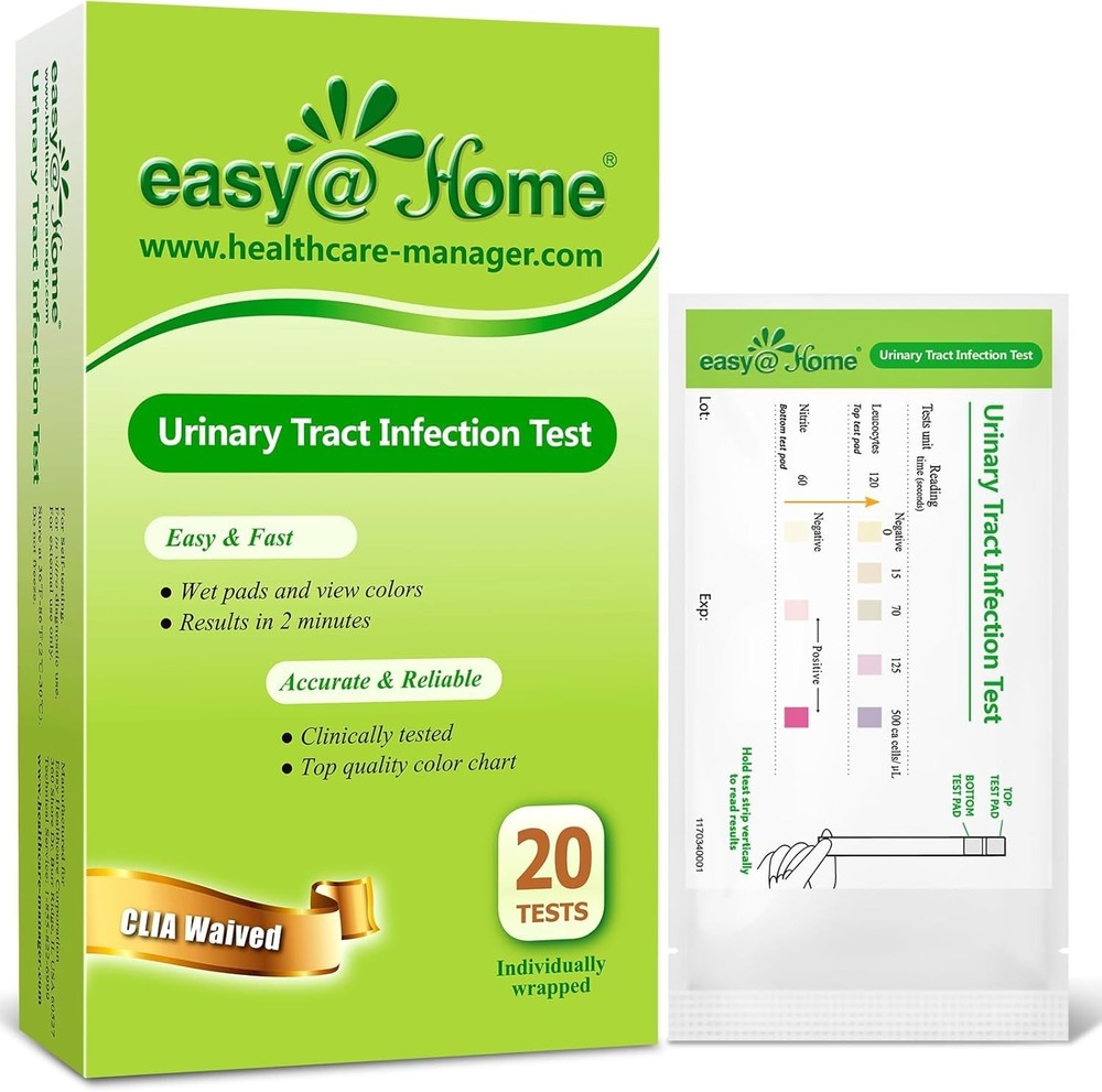 Quick 2-Minute UTI Strips - Accurate and Affordable Urinary Testing