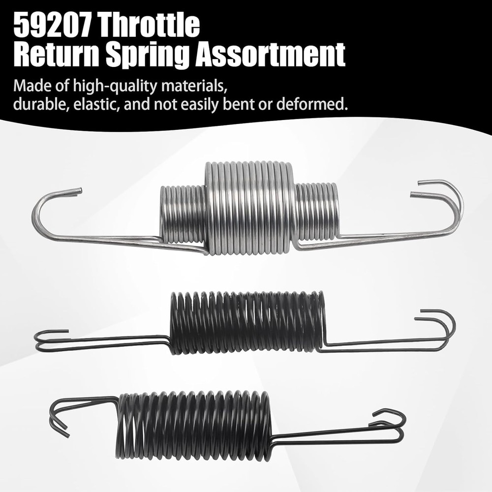 Throttle Return Spring Assortment,Universal Carburetor Return Dual Spring