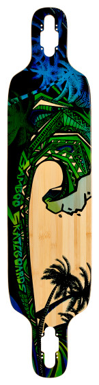 Green Giant Twin Tip is (Complete Longboard)