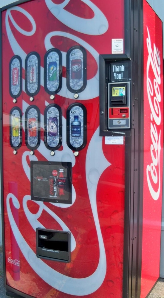 Royal Vendors Chameleon CUSTOM "Dr. Pepper" 12 oz Can Vend Label