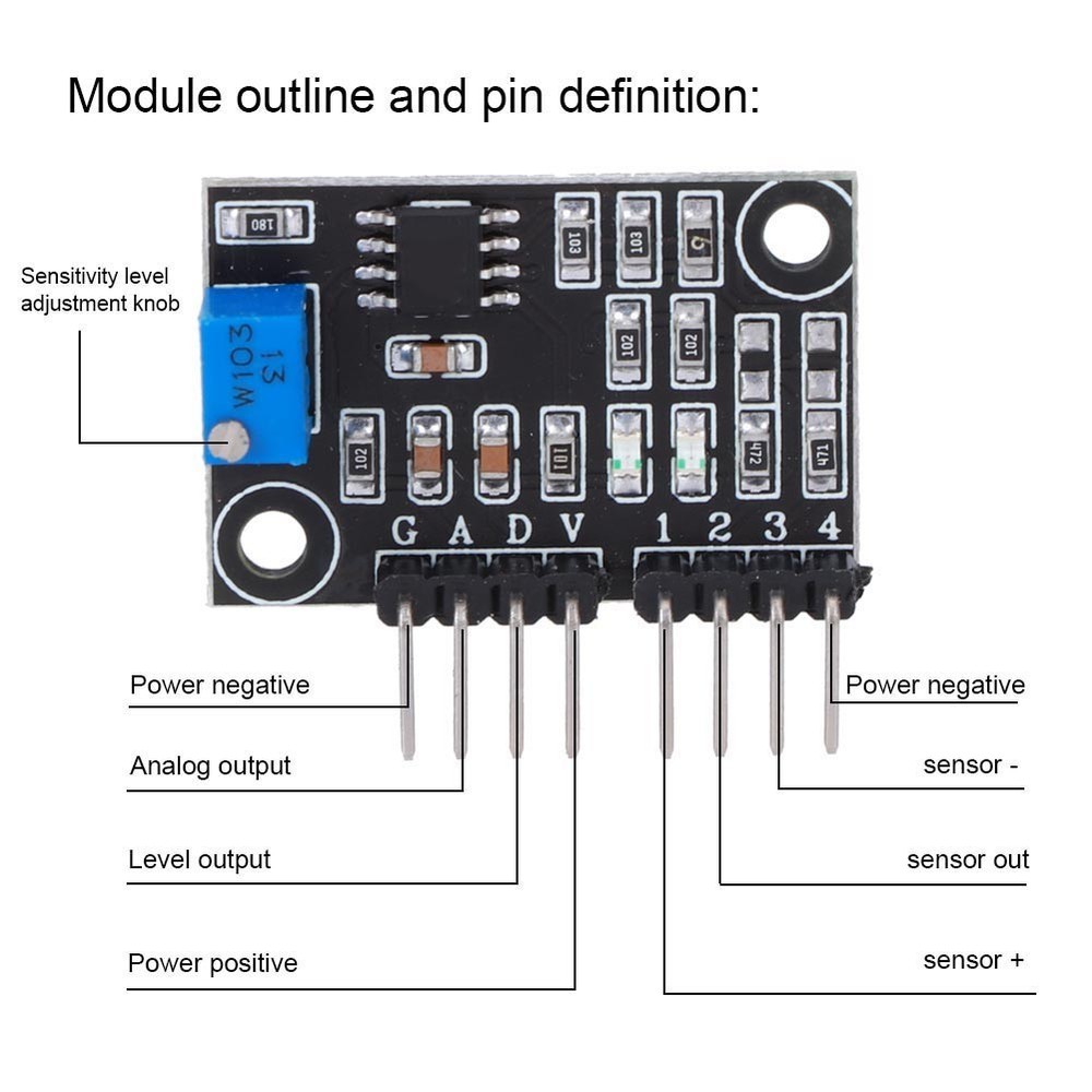 Turbidity Sensor TS-300B Module Analog Output 0~4.5V Digital High/Low Output