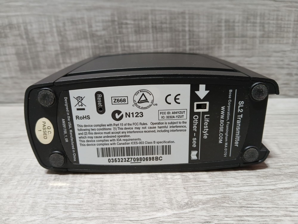 Bose Sl2 Wireless Surround Link Receiver & Transmitter ONLY