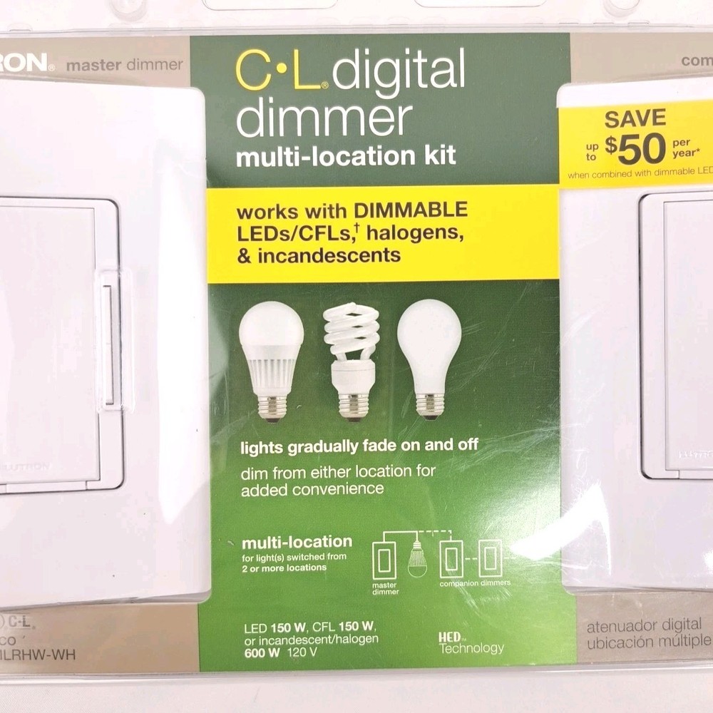 C L Digital Dimmer Multi Location Kit For Homes