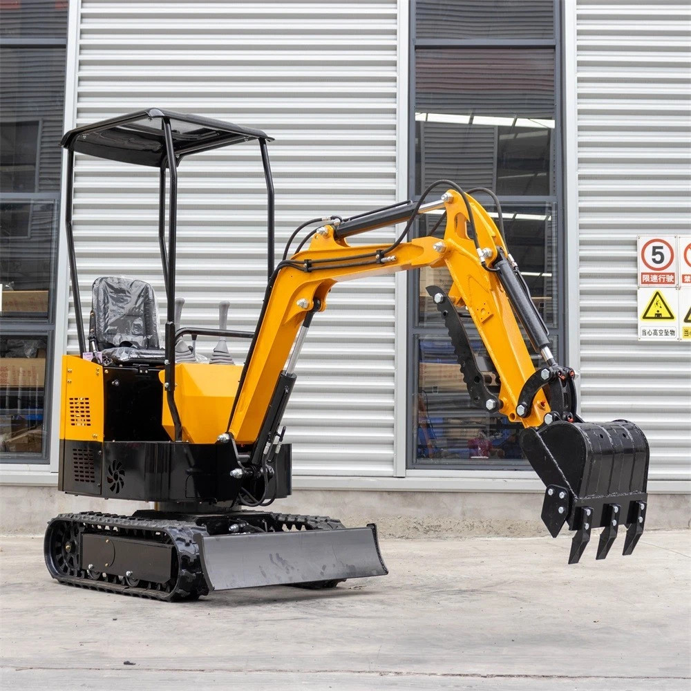 Landscaping 1ton Mini Excavator with Thumb EPA Mini Digger for Construction