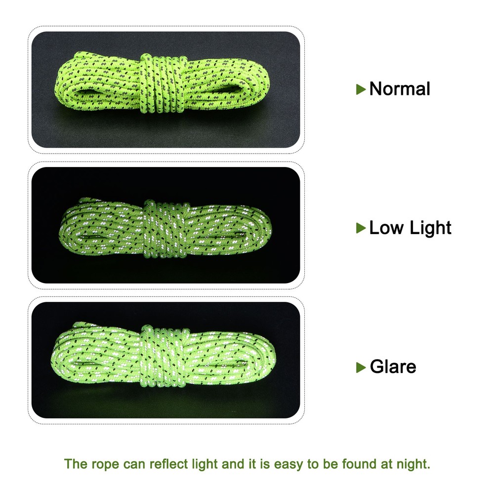 1Pcs 2.5mm 65.62ft Tent Rope CAMPING Polyester