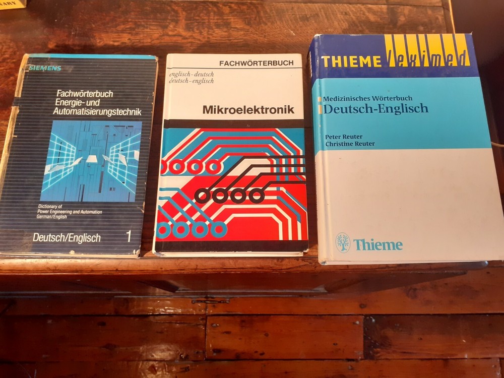 German technical and other specialist dictionaries