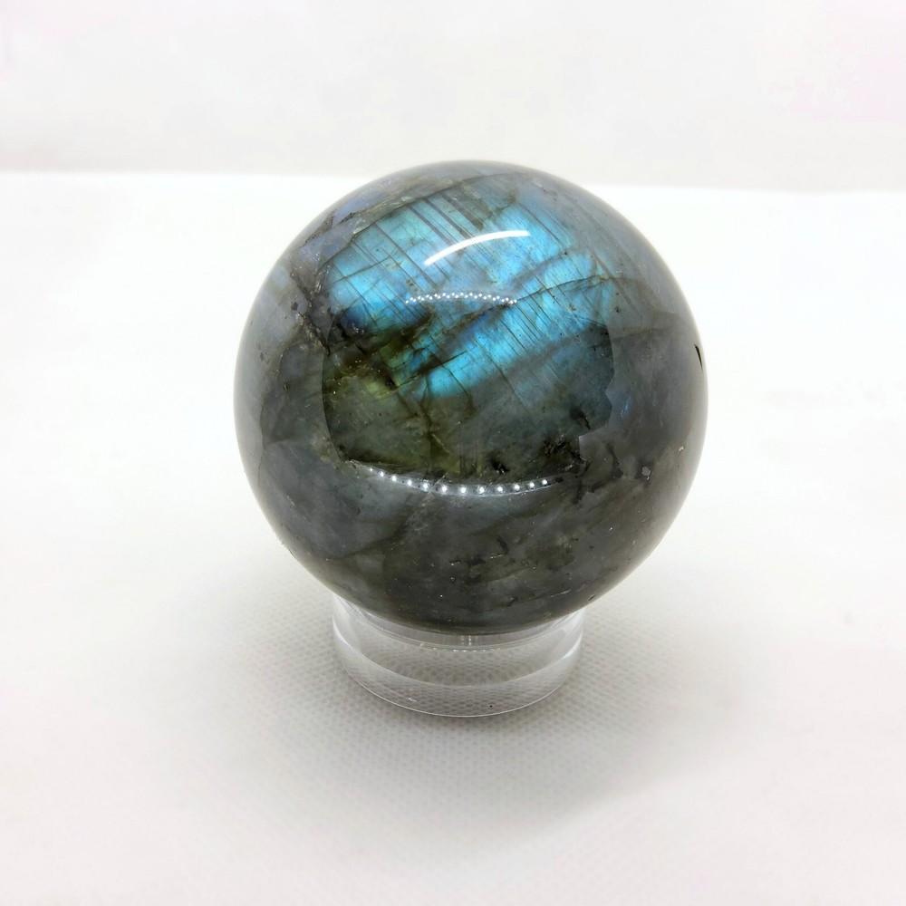 Labradorite, 2.5", sphere,  display specimen, #R-4981