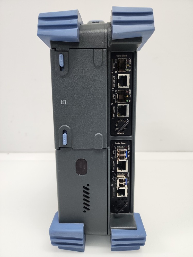 EXFO FTB-400 Network Testing, Two FTB-8510-2 Ethernet Test Modules, Gig-E, 1K