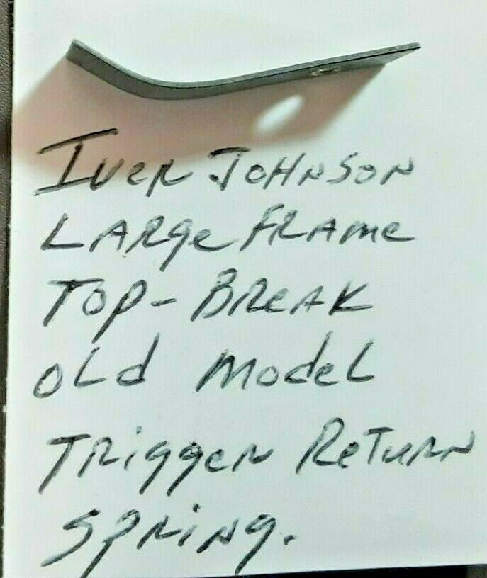 Iver Johnson/U.S. Revolver Trigger Return Spring, Old Large Model. Please Read!