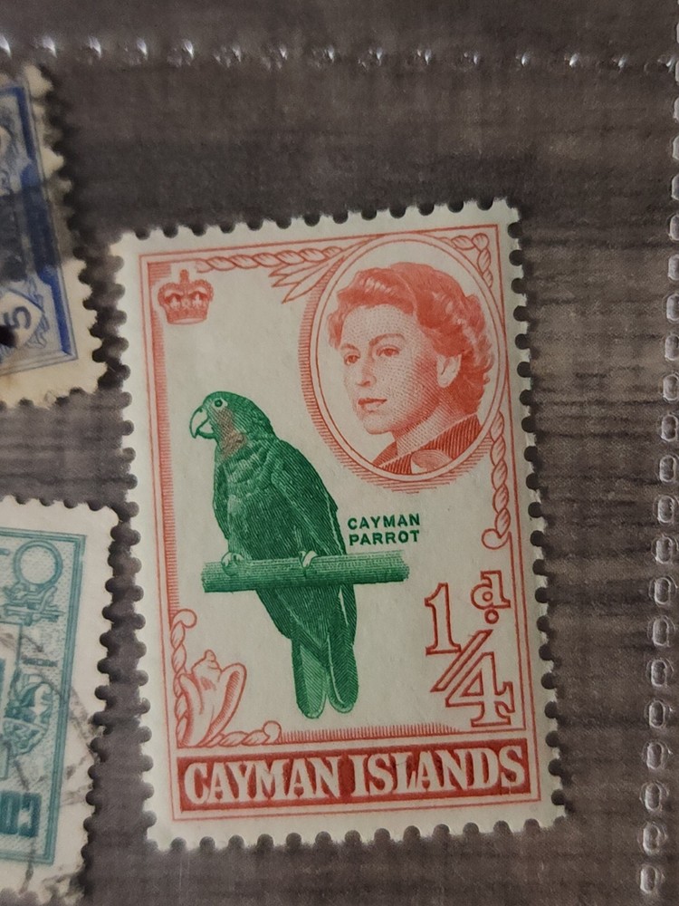 Cayman Islands Foreign 1/4d Stamp Used - #A304