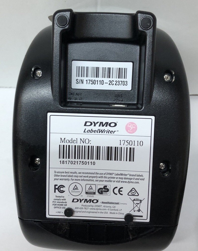 Dymo LabelWriter 450 Label Printer 1750110 Tested