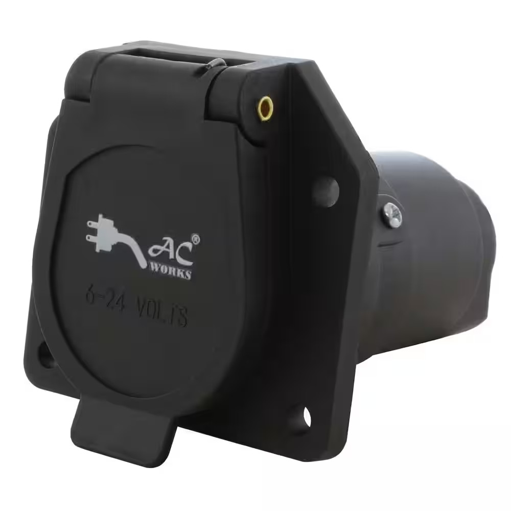 7-Way Truck/Vehicle End Trailer Socket