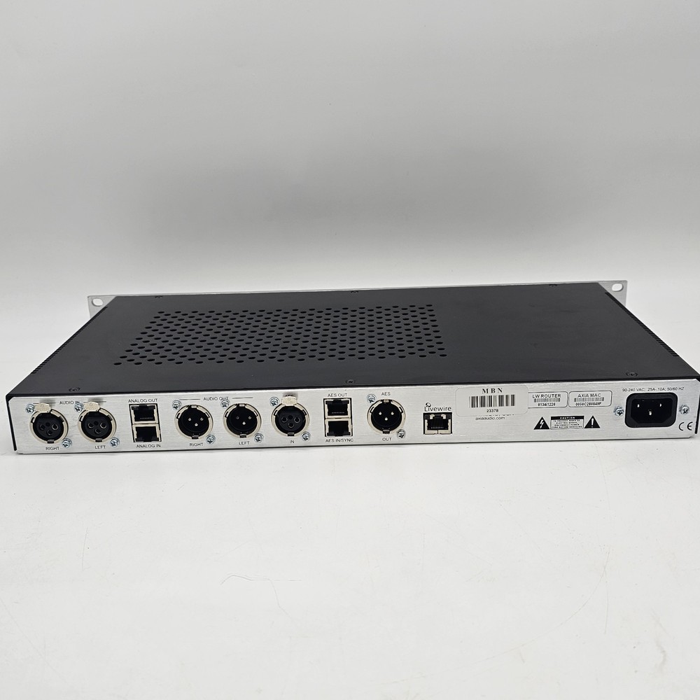 Axia Livewire Telos Router Selector