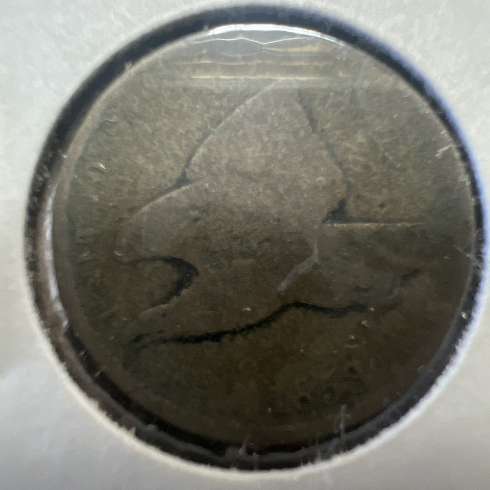 1858 Flying Eagle US Cent Penny Copper-Nickel KM 85