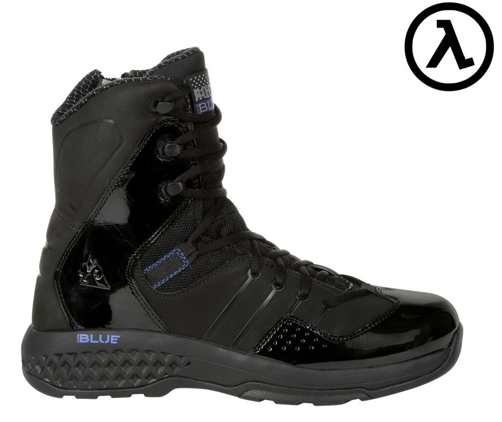 ROCKY CODE BLUE 8" PUBLIC SERVICE BOOT - WEB EXCLUSIVE BOOTS RKD0084 - ALL SIZES